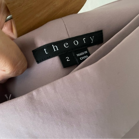 NEW Theory Bare Rose Kina Pant - Picture 3 of 4